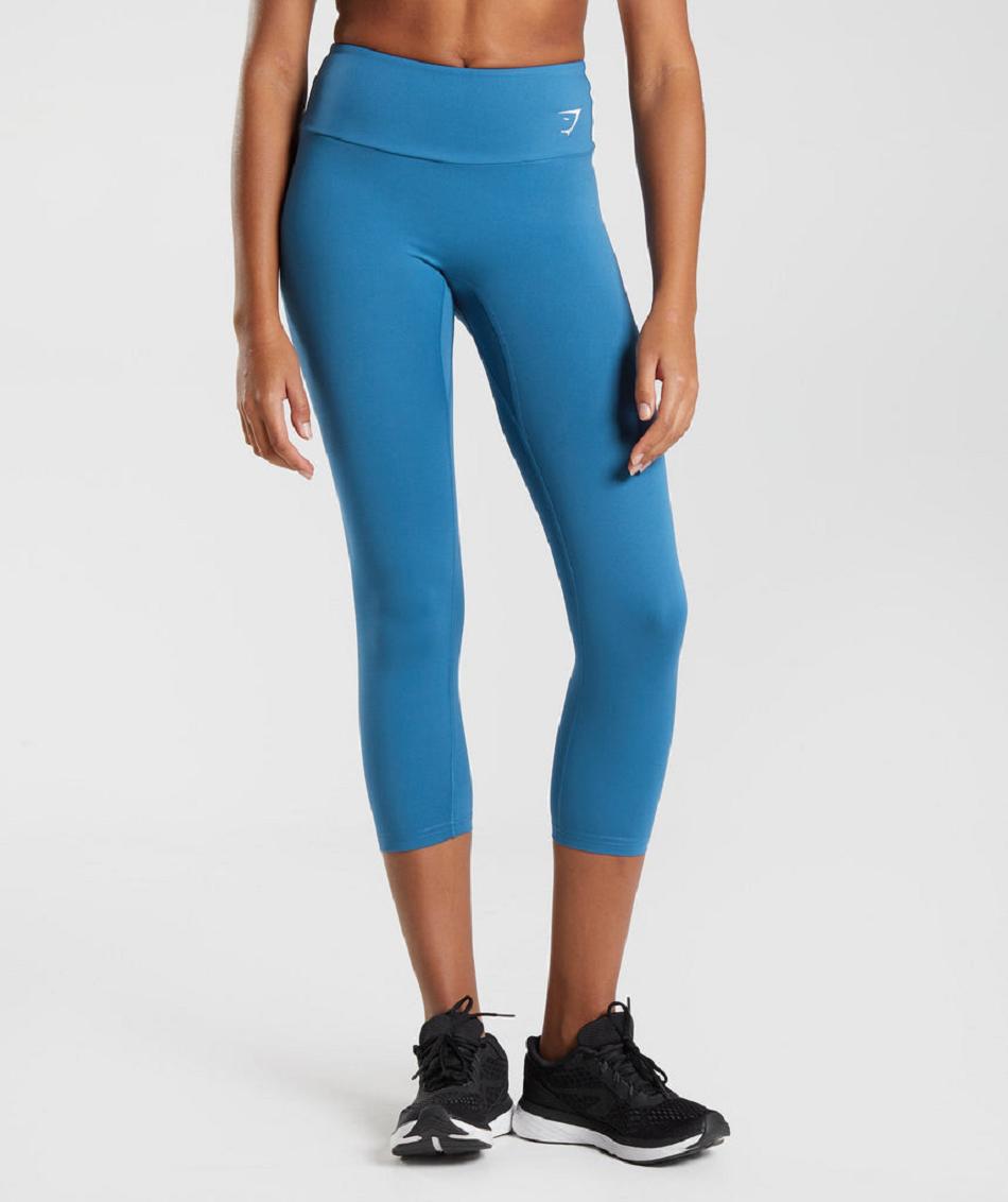 Leggins Gymshark Entrenamiento 7/8 Mujer Azules | CO 2836AHK